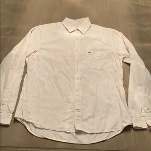 Lacoste seersucker button down